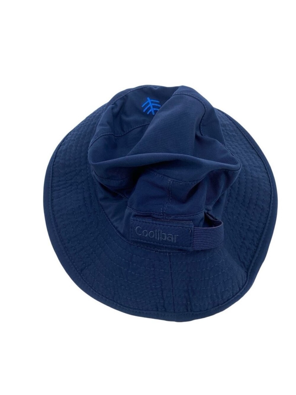 Coolibar UPF Youth S/M Blue Traveler Outdoor Fishing Hiking Surfs Up Bucket Hat
